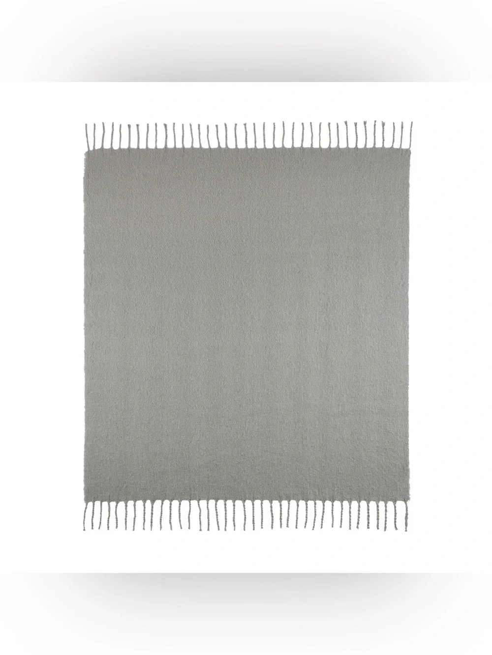 Vellux fringed edges